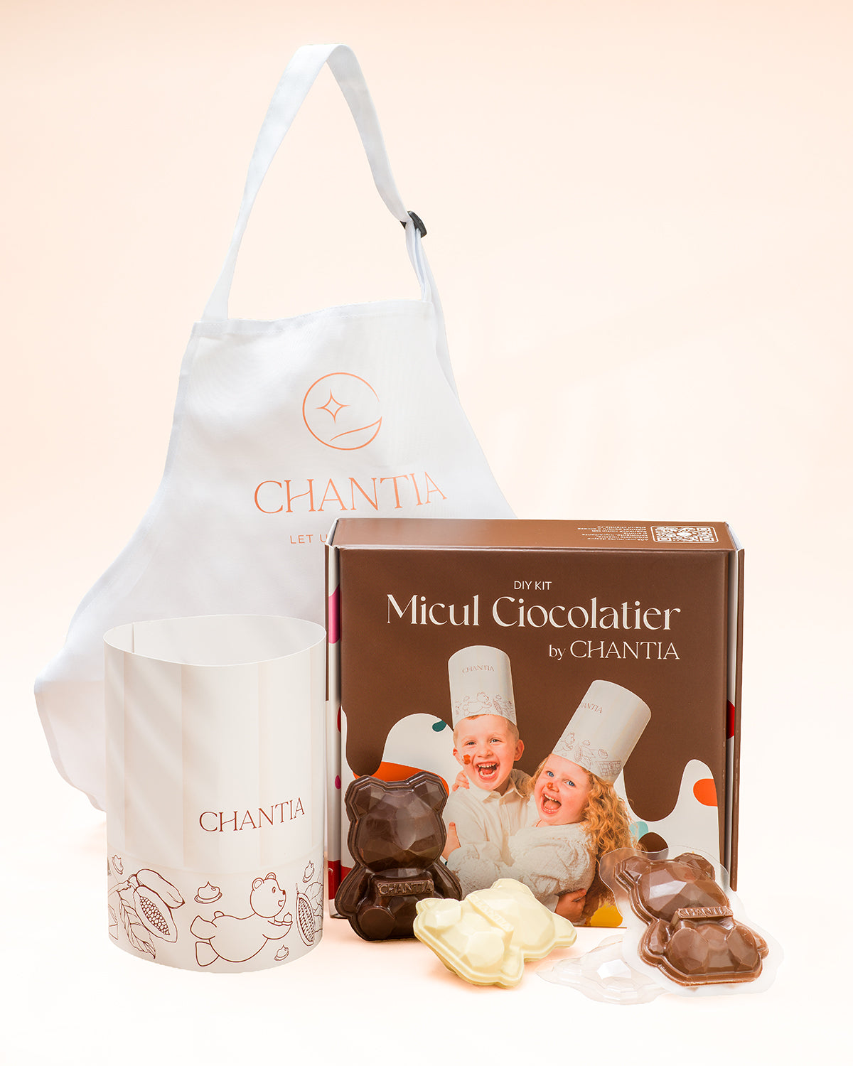 Micul Ciocolatier Kit 3 Culori, 200g